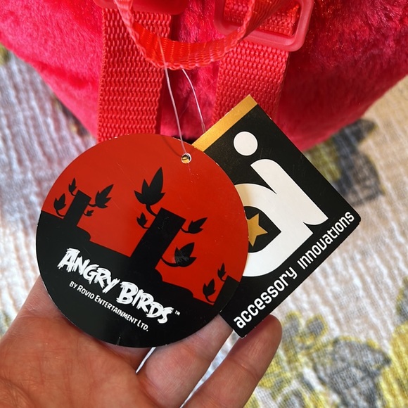 NWT Plush Angry Birds Backpack - Picture 7 of 13